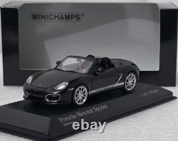 Porsche Boxster (987) Spyder 2010 Black 143 Minichamps 400069300 Diecast (8)