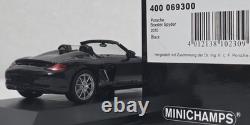 Porsche Boxster (987) Spyder 2010 Black 143 Minichamps 400069300 Diecast (8)