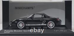 Porsche Boxster (987) Spyder 2010 Black 143 Minichamps 400069300 Diecast (8)