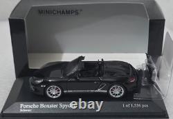 Porsche Boxster (987) Spyder 2010 Black 143 Minichamps 400069300 Diecast (8)