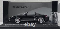 Porsche Boxster (987) Spyder 2010 Black 143 Minichamps 400069300 Diecast (8)