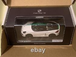 Porsche Boxster Bergspyder white / green / black 143 Spark