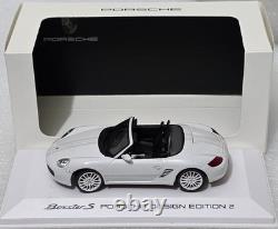 Porsche Boxster S 987 White 2008 Porsche Design Edition 2 143 Schuco PORS06 (1)