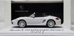 Porsche Boxster S 987 White 2008 Porsche Design Edition 2 143 Schuco PORS06 (1)