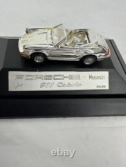 Porsche Car 911 Carrera Cabriole 925 Sterling Silver Desk Model Germany Rare