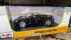 Porsche Carrera GT 118 Maisto Black CGT Premiere Edition Diecast Model Car