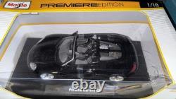 Porsche Carrera GT 118 Maisto Black CGT Premiere Edition Diecast Model Car