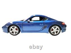 Porsche Cayman Coupe 118 Maisto Blue Diecast Model Car 10