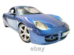 Porsche Cayman Coupe 118 Maisto Blue Diecast Model Car 10