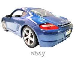 Porsche Cayman Coupe 118 Maisto Blue Diecast Model Car 10