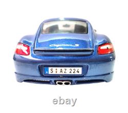 Porsche Cayman Coupe 118 Maisto Blue Diecast Model Car 10