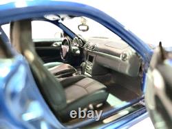 Porsche Cayman Coupe 118 Maisto Blue Diecast Model Car 10