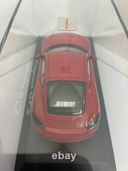 Porsche Cayman GTS 2015 Carmine Red 143 Minichamps Paul's Model Art with Case