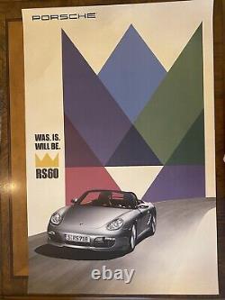 Porsche Collectors Poster Set Brand New 25 X 38 Special Edition Porsche Rs 60