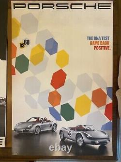 Porsche Collectors Poster Set Brand New 25 X 38 Special Edition Porsche Rs 60