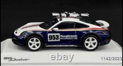 Porsche Design 911 Dakar 992 Roughroads 2023 No 953 Rothmans skis 1/43 Spark NEW