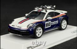 Porsche Design 911 Dakar 992 Roughroads 2023 No 953 Rothmans skis 1/43 Spark NEW