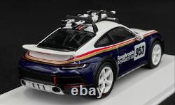 Porsche Design 911 Dakar 992 Roughroads 2023 No 953 Rothmans skis 1/43 Spark NEW