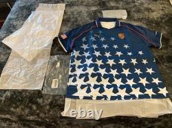 Porsche Design / Puma Ltd Ed. USA Soccer Style T-shirt With Collar USA Size XL
