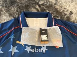 Porsche Design / Puma Ltd Ed. USA Soccer Style T-shirt With Collar USA Size XL Porsche Design / Puma Ltd Ed. USA Soccer Style T-shirt With Collar USA Size XL
