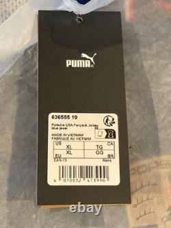 Porsche Design / Puma Ltd Ed. USA Soccer Style T-shirt With Collar USA Size XL