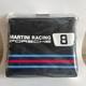 Porsche Martini Racing Shoulder Bag Black Stripes Number 8 Special Edition