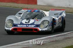 Porsche Race Car118Le Mans Racing Custom Built24Metal Body12Model Carousel SLVR