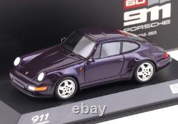 Porsche Spark 143 911 Carrera 4 (964) 30 Jahre in Violet Metallic Model Car