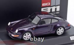 Porsche Spark 143 911 Carrera 4 (964) 30 Jahre in Violet Metallic Model Car