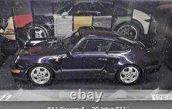 Porsche Spark 143 911 Carrera 4 (964) 30 Jahre in Violet Metallic Model Car