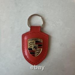 Porsche Special Edition Leather Keychain Limited Edition Sold Out Item