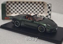 Porsche Speedster Type 991 2020 WPOZZZ99ZKS171239 Oak Green Met 143 Spark SP387