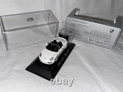RARE 2010 Porsche 987.2 Boxster Spyder WHT 1/43 Minichamps WAP0201010A DLR PROMO