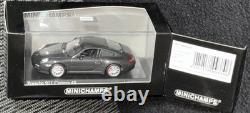 RARE 300pcs? Minichamps 403066430 DLR Ed 1/43 Porsche? 911 997.2 Carrera 4S Grey