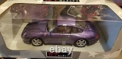 RARE UT models 1/18 Porsche 911 Carrera S Diecast PURPLE READ