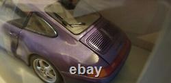 RARE UT models 1/18 Porsche 911 Carrera S Diecast PURPLE READ