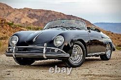 (RARE) Vintage Kyosho 1956 Black Porsche 356A 1600 Speedster 118 Diecast-In Box