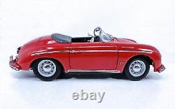 (RARE) Vintage Kyosho 1956 Red Porsche 356A 1600 Speedster 118 Die Cast-In Box