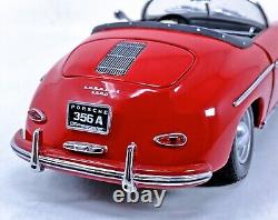 (RARE) Vintage Kyosho 1956 Red Porsche 356A 1600 Speedster 118 Die Cast-In Box