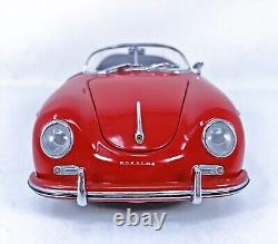 (RARE) Vintage Kyosho 1956 Red Porsche 356A 1600 Speedster 118 Die Cast-In Box