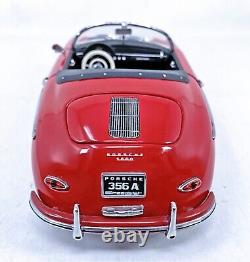 (RARE) Vintage Kyosho 1956 Red Porsche 356A 1600 Speedster 118 Die Cast-In Box