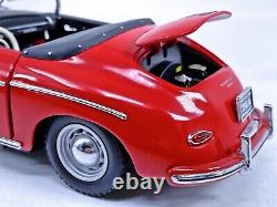 (RARE) Vintage Kyosho 1956 Red Porsche 356A 1600 Speedster 118 Die Cast-In Box