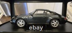 READ 1/18 Autoart Porsche 911 (993) Carrera Green Metallic Diecast