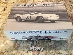 REVELL 08389 RARE Porsche 550 Spyder Mille Miglia 1954 Special Edition 1/32 NEW