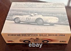 REVELL 08389 RARE Porsche 550 Spyder Mille Miglia 1954 Special Edition 1/32 NEW