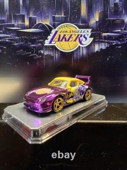 RWB Porsche 911 Custom Hot Wheels Purple Hydrochrome LA Lakers Tribute 1 of 1
