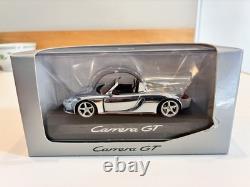 Rare Minichamps 1/43 Porsche Carrera GT Chrome WAP 020 602 16 Dealer Edition