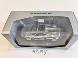 Rare Minichamps 1/43 Porsche Carrera GT Chrome WAP 020 602 16 Dealer Edition