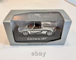 Rare Minichamps 1/43 Porsche Carrera GT Chrome WAP 020 602 16 Dealer Edition