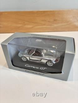 Rare Minichamps 1/43 Porsche Carrera GT Chrome WAP 020 602 16 Dealer Edition